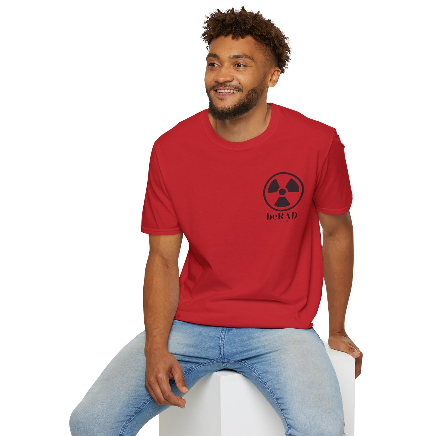 beRAD techs radiation symbol Unisex Softstyle T-Shirt