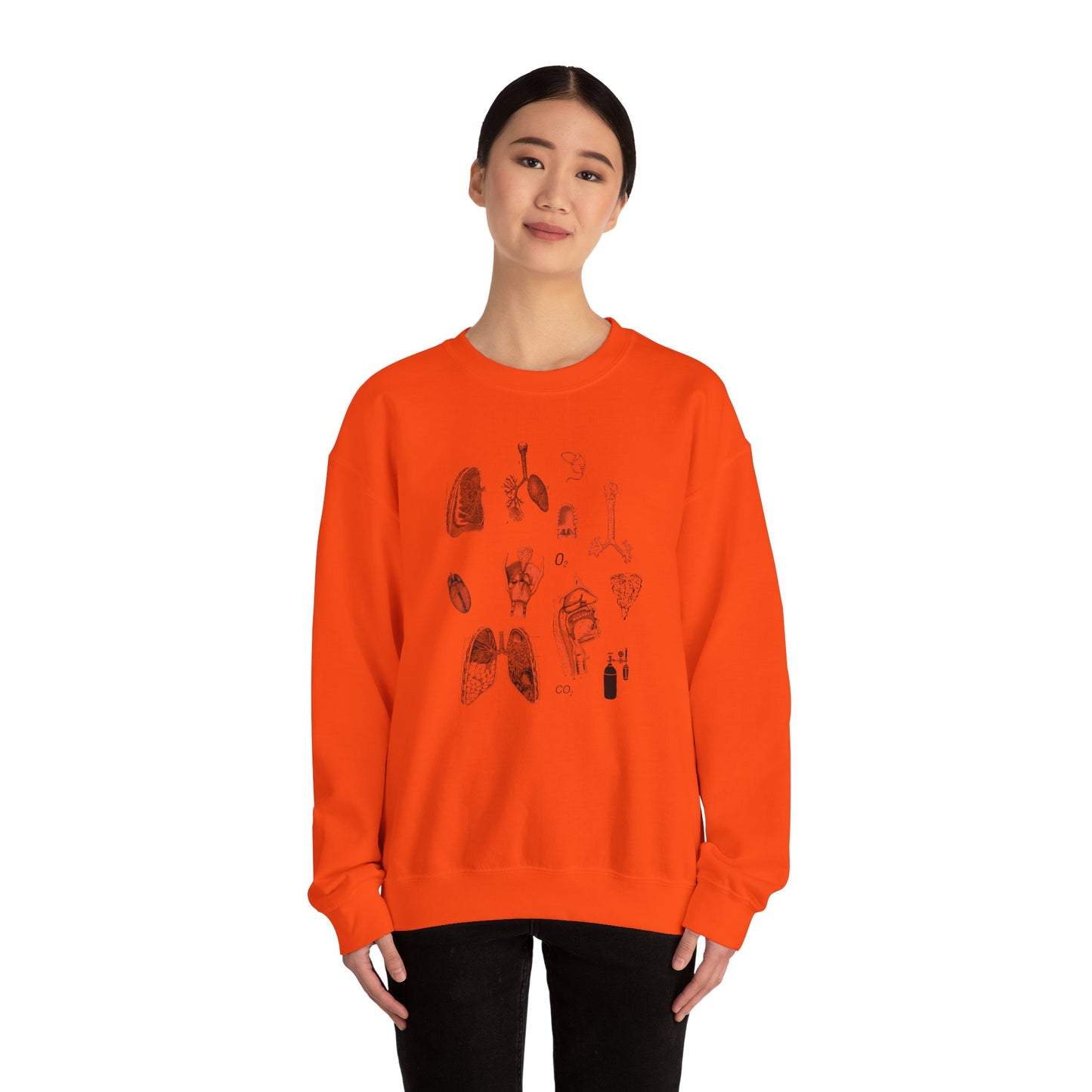 Respiratory Imaging Unisex Heavy Blend™ Crewneck Sweatshirt