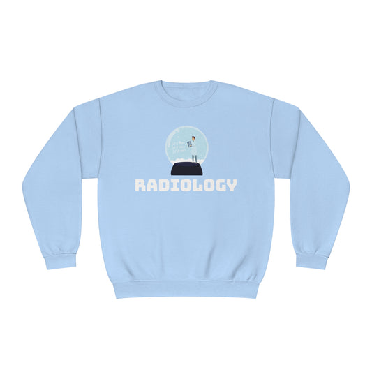 'Let it snow' Xray Film Snow Globe Radiology Sweatshirt