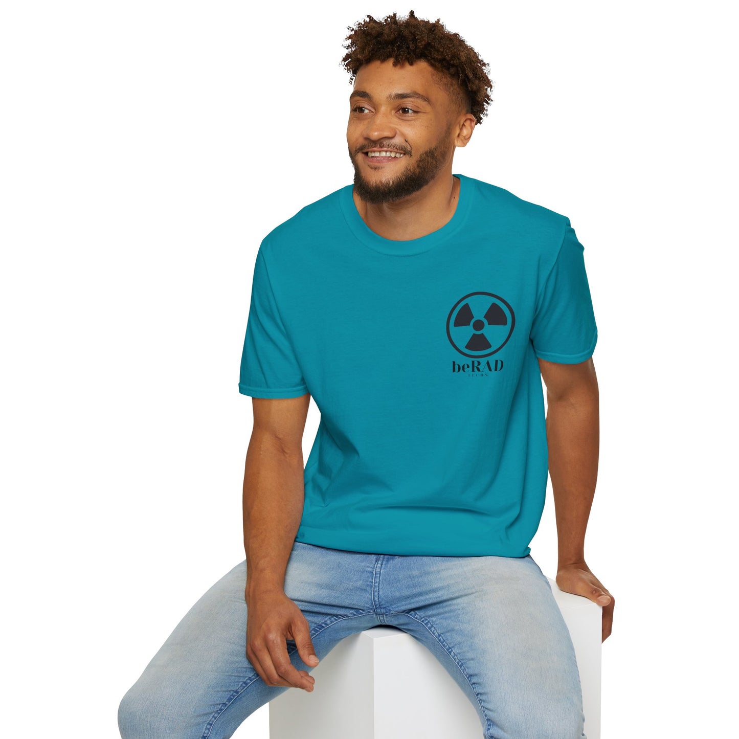 beRAD techs radiation symbol Unisex Softstyle T-Shirt