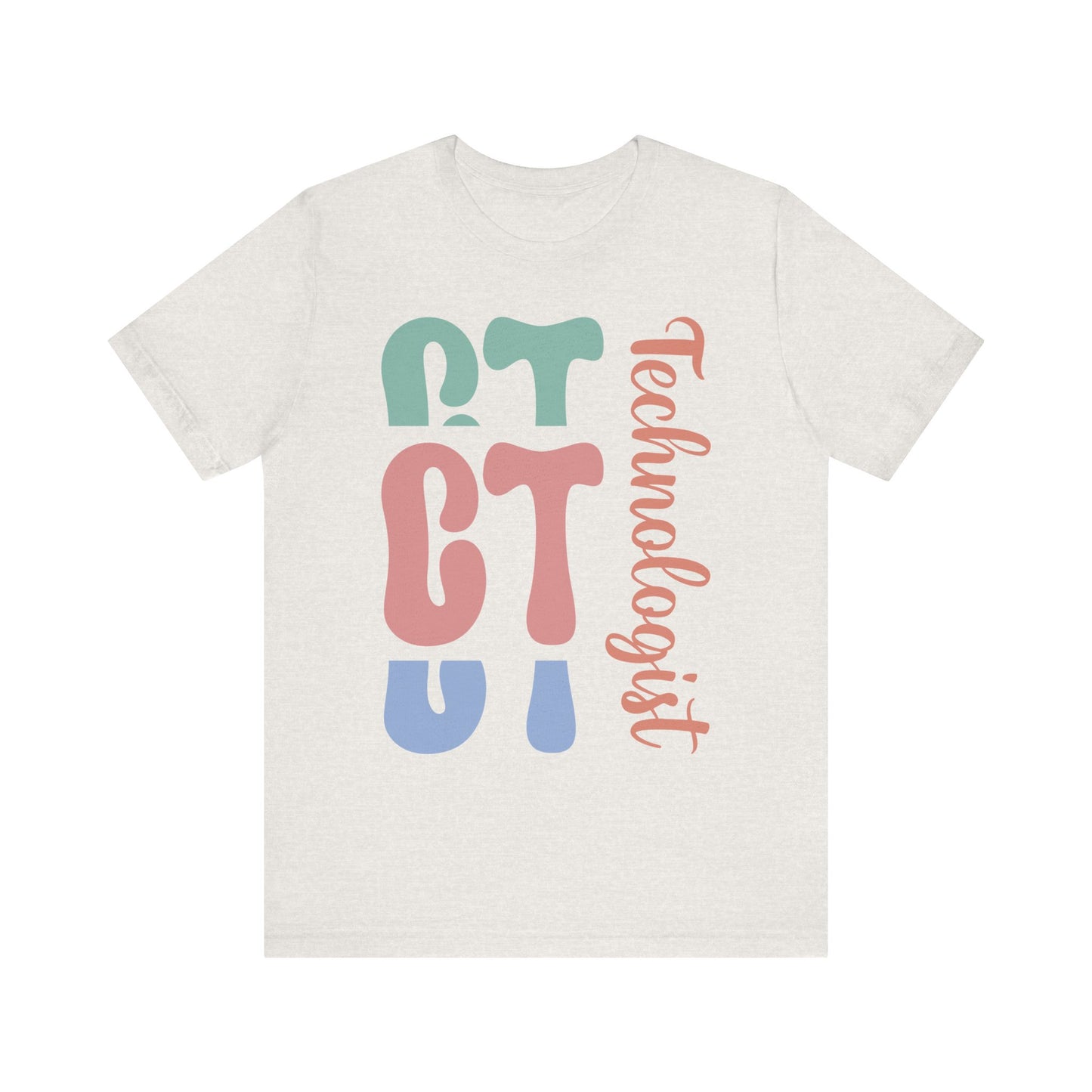 Unisex CT Technologist Pastel Short Sleeve Tee