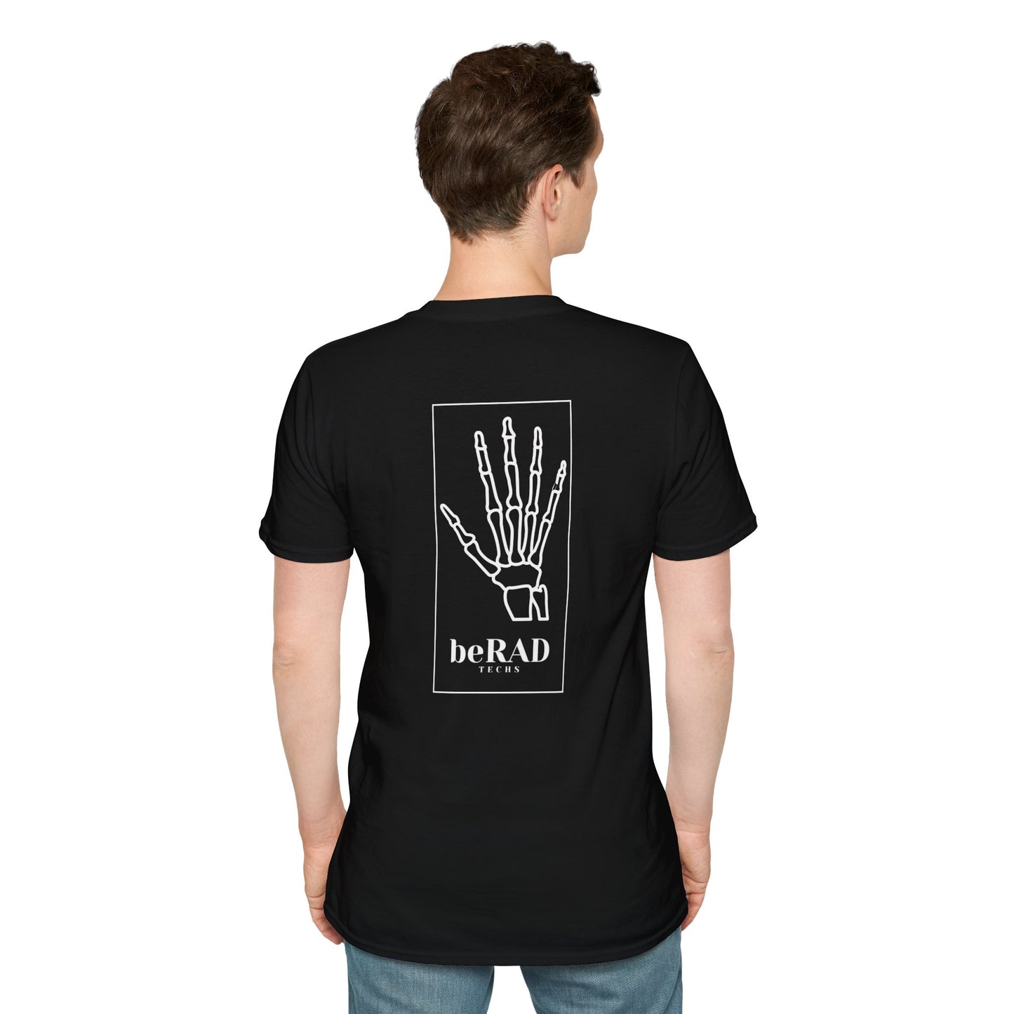 MRI Technologist Skeleton Hand tee