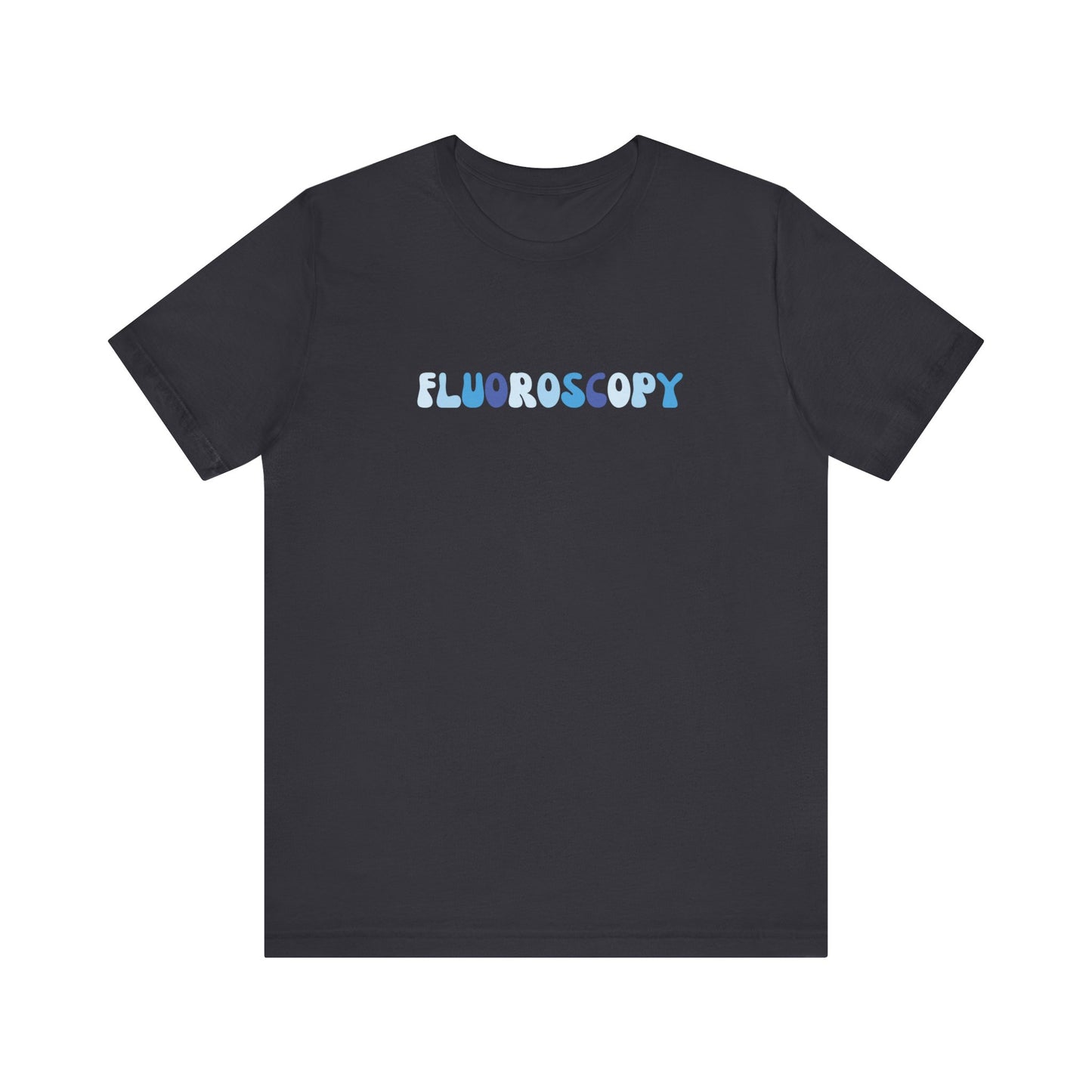BLUE BUBBLE - FLUOROSCOPY - Short Sleeve Tee Unisex