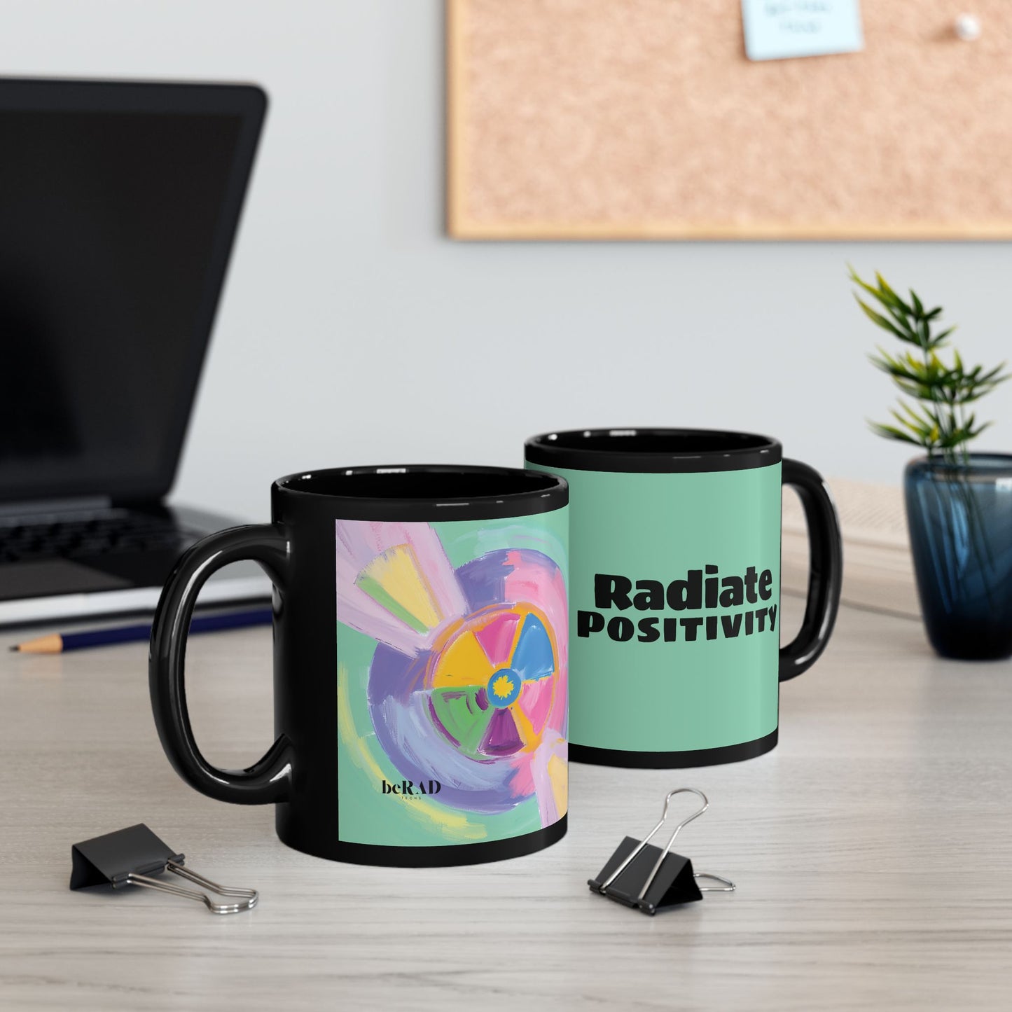 Radiate Positivity Coffee Mug - 11oz - Perfect Gift for Healthcare Professionals