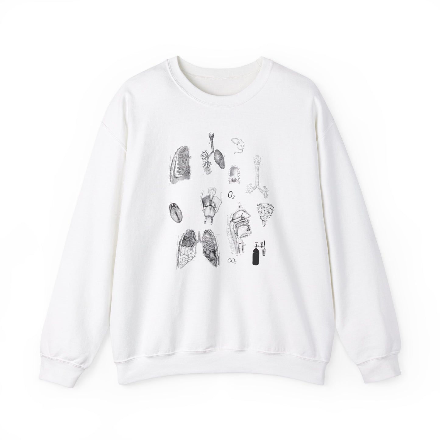 Respiratory Imaging Unisex Heavy Blend™ Crewneck Sweatshirt