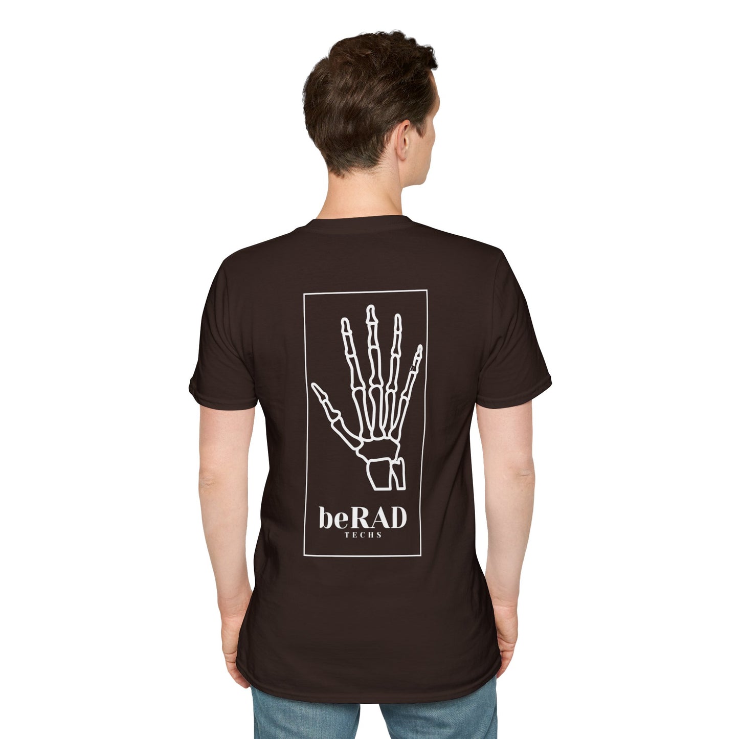 Research MRI Technologist Skeleton Hand tee