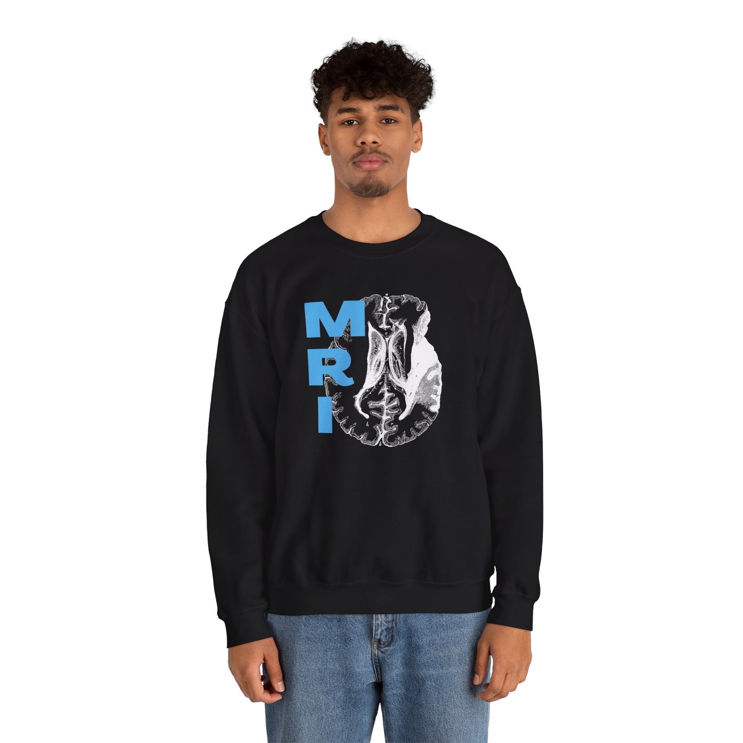 MRI tech Brain Heavy Blend™ Crewneck Sweatshirt