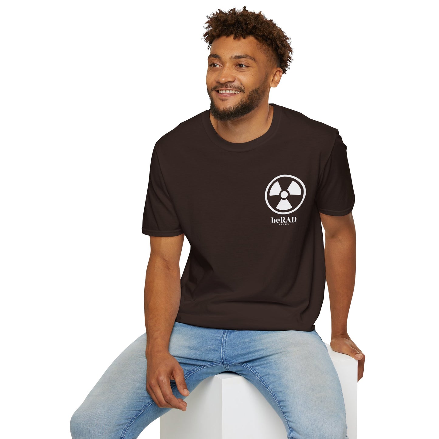 beRAD techs radiation symbol Unisex Softstyle T-Shirt