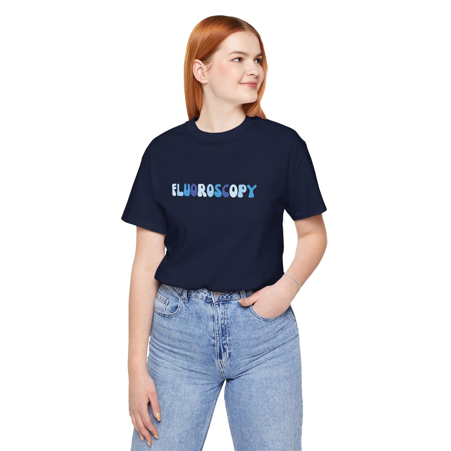 BLUE BUBBLE - FLUOROSCOPY - Short Sleeve Tee Unisex