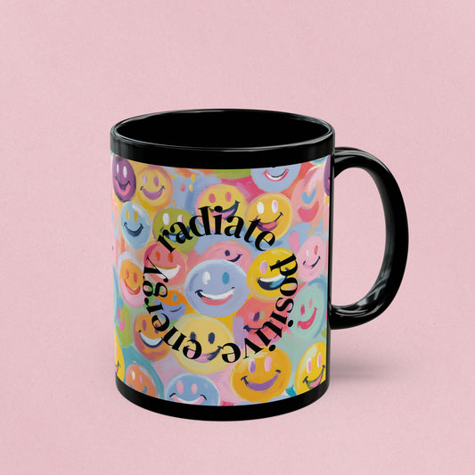 Radiate Positive Energy Coffee Mug - 11oz - Perfect Gift for Healthcare Professionals