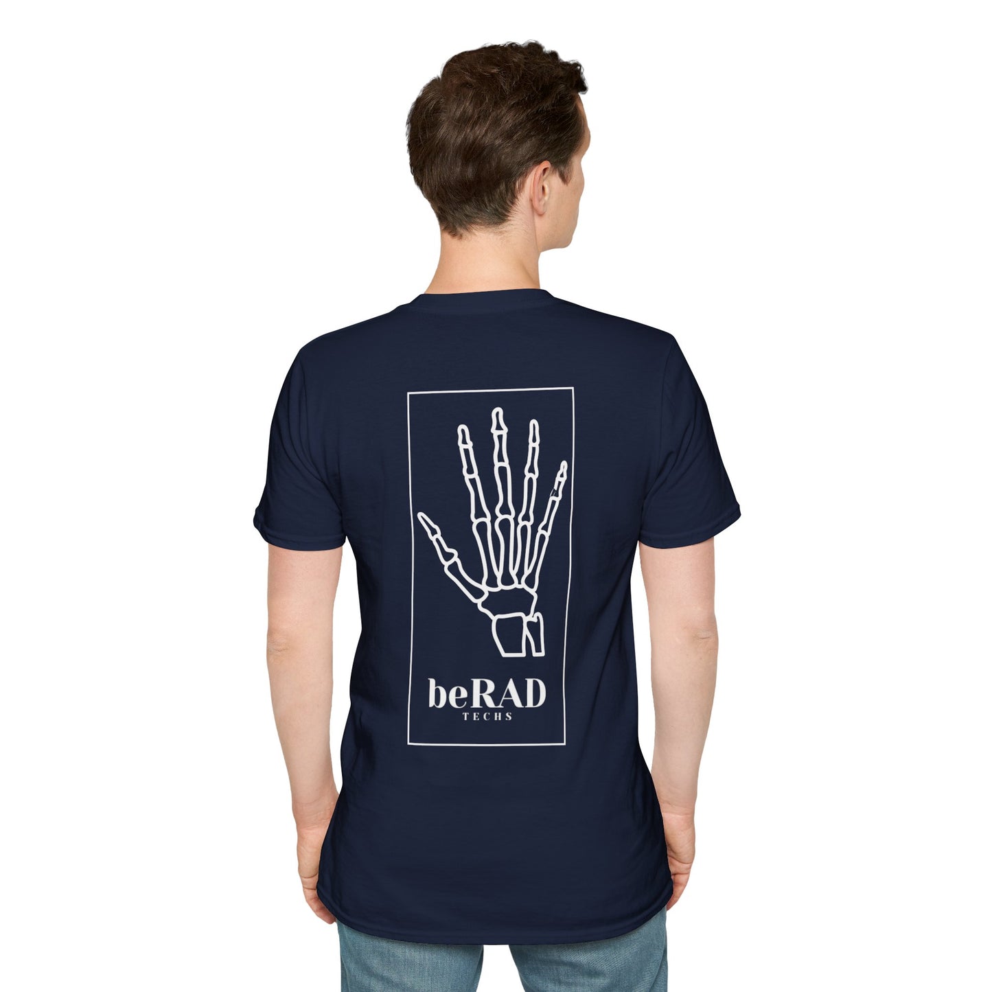 Research MRI Technologist Skeleton Hand tee