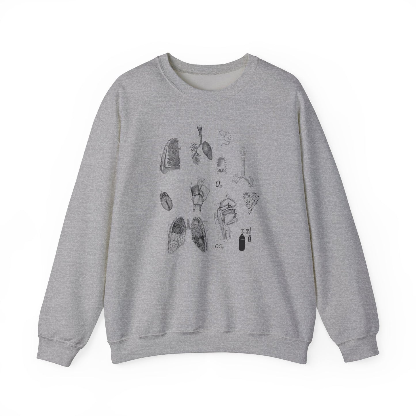 Respiratory Imaging Unisex Heavy Blend™ Crewneck Sweatshirt