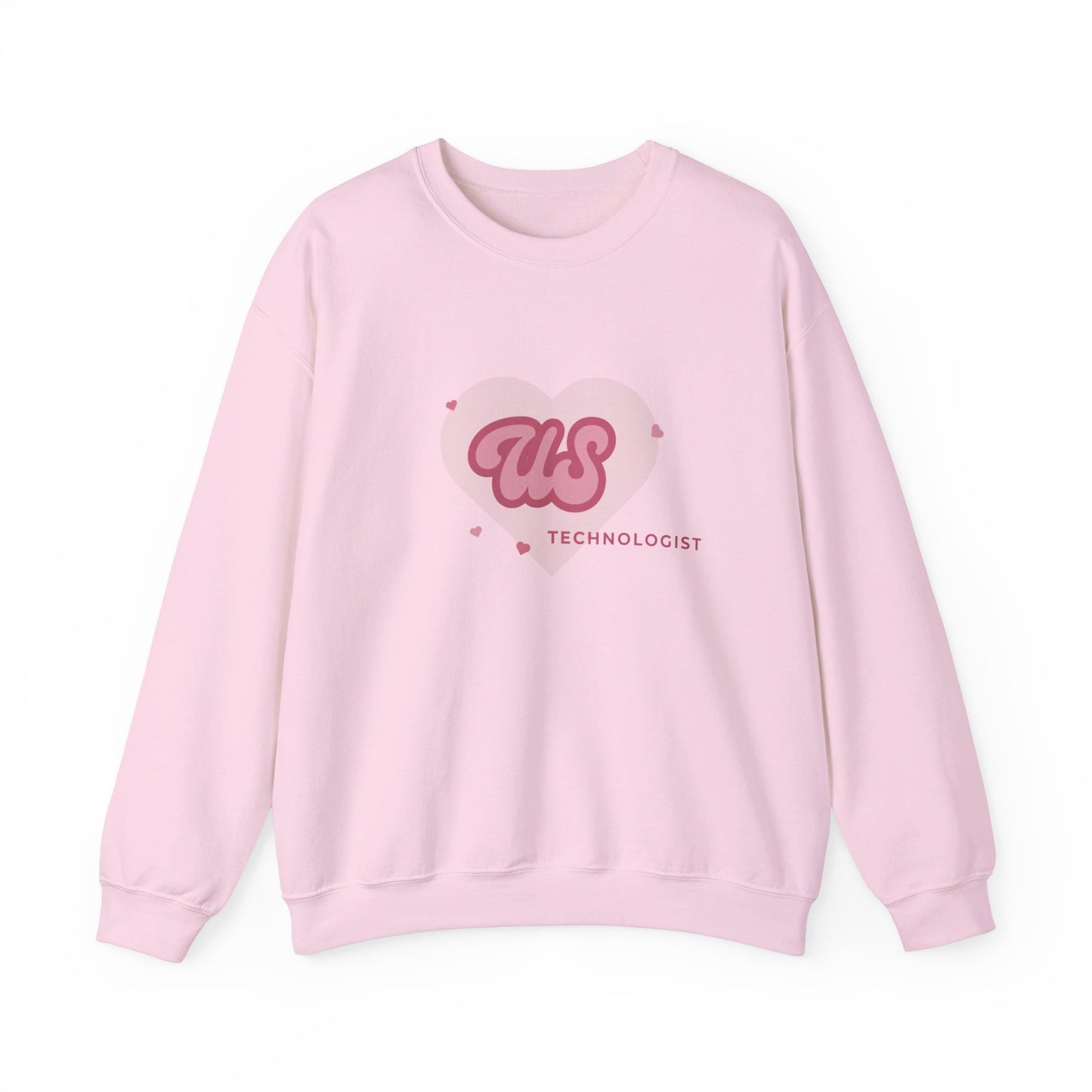 BARBIE 'US' ultrasound technologist light pink Unisex Heavy Blend™ Crewneck Sweatshirt