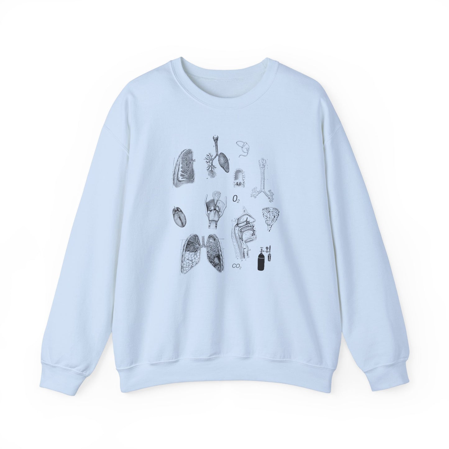 Respiratory Imaging Unisex Heavy Blend™ Crewneck Sweatshirt