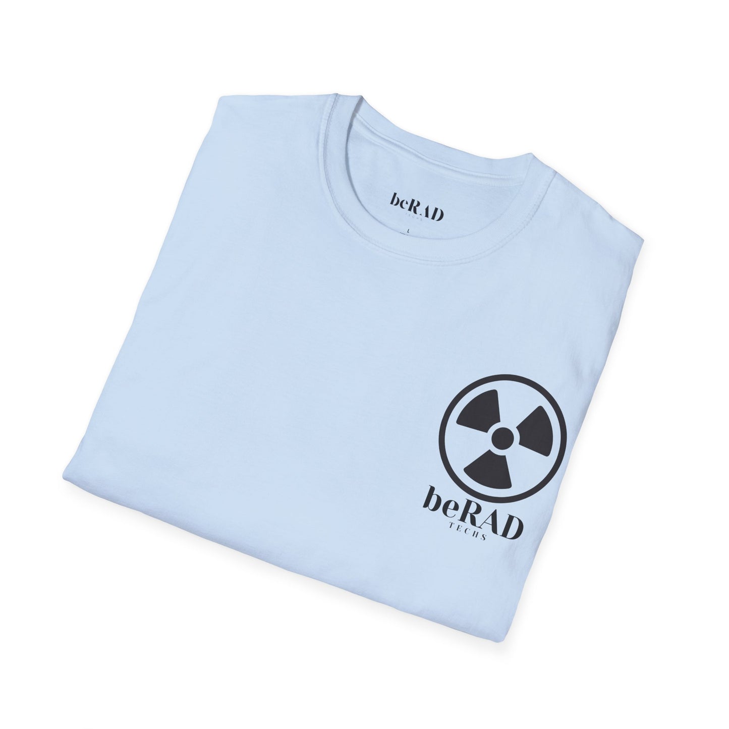 beRAD techs radiation symbol Unisex Softstyle T-Shirt