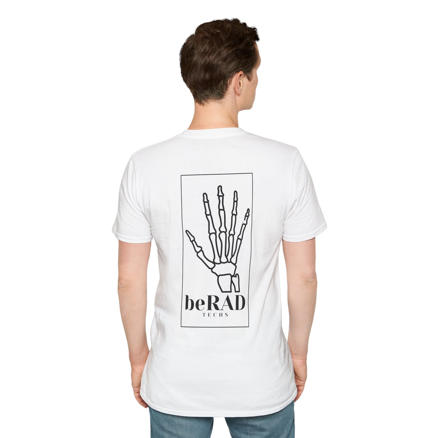 Research MRI Technologist Skeleton Hand tee