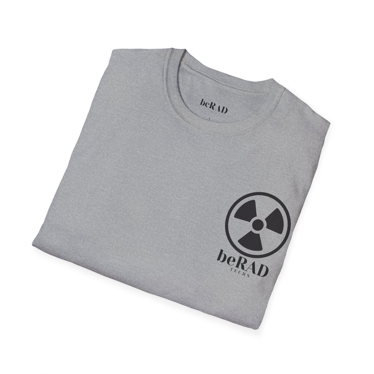 beRAD techs radiation symbol Unisex Softstyle T-Shirt