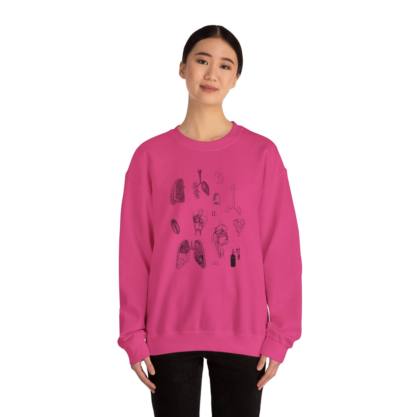 Respiratory Imaging Unisex Heavy Blend™ Crewneck Sweatshirt