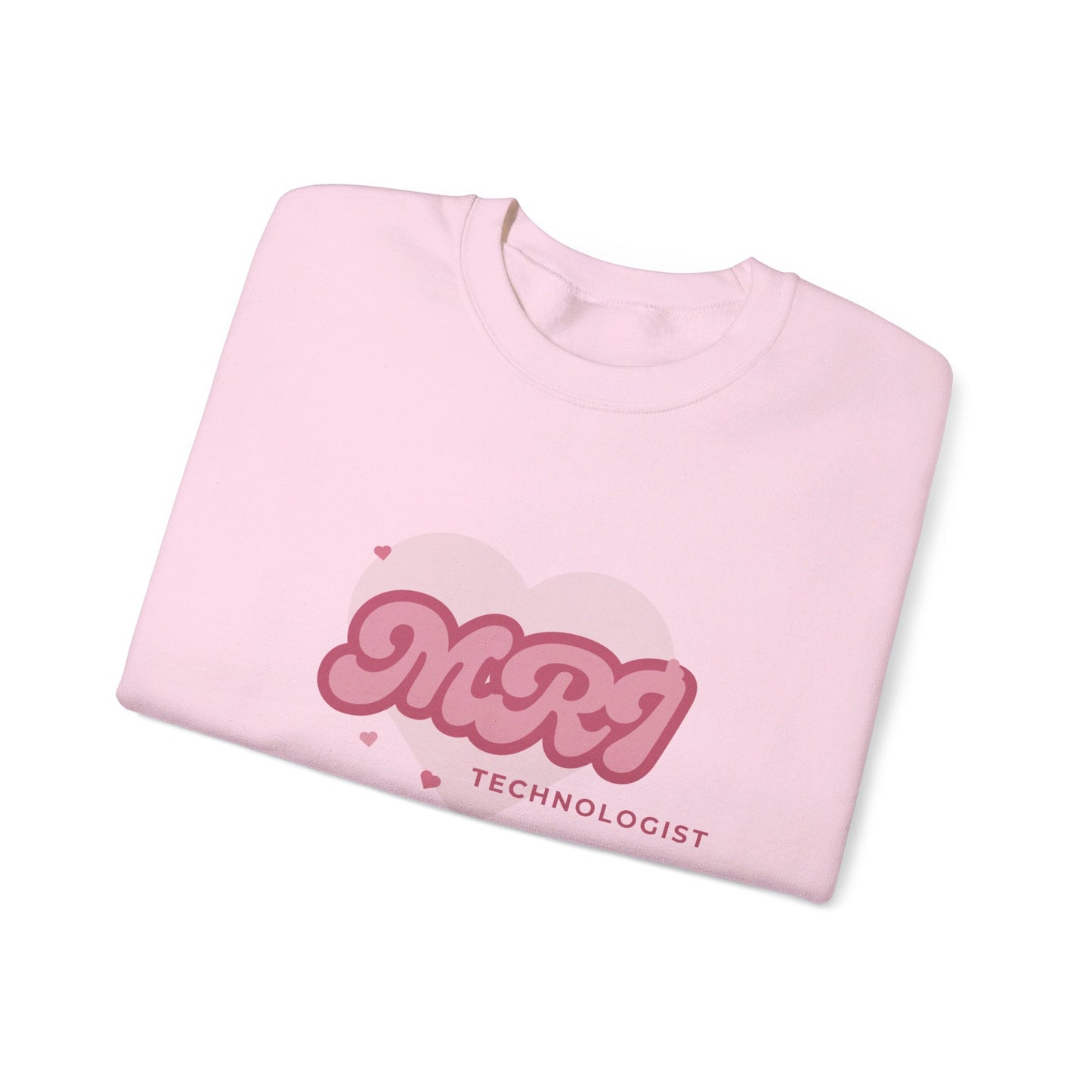 BARBIE 'MRI' technologist light pink Unisex Heavy Blend™ Crewneck Sweatshirt