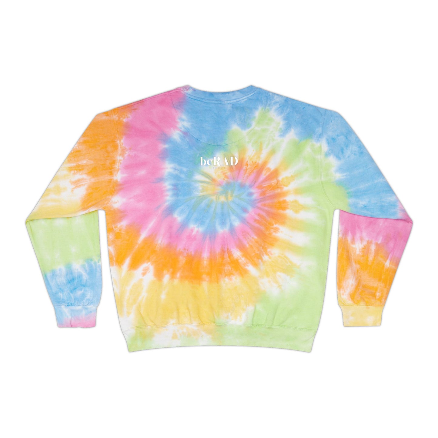 'Radiology' Rainbow Unisex Tie-Dye Sweatshirt