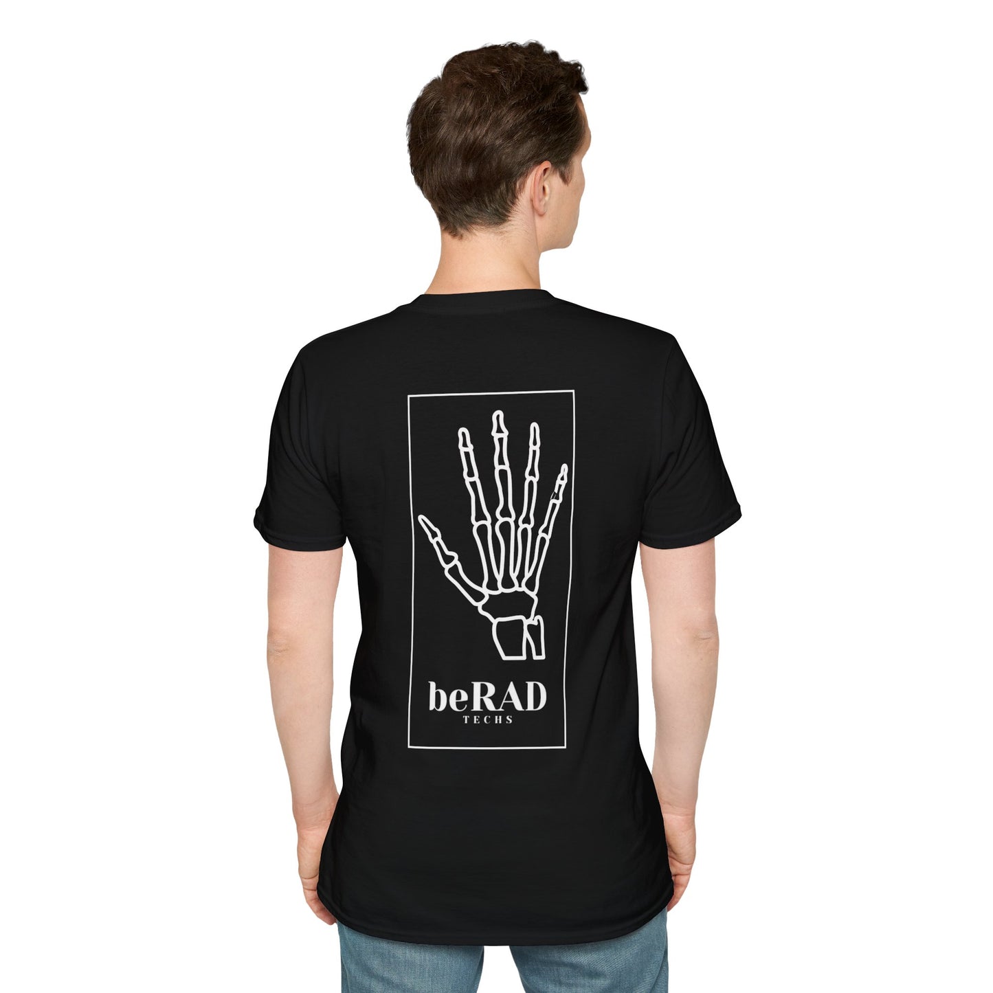 Research MRI Technologist Skeleton Hand tee