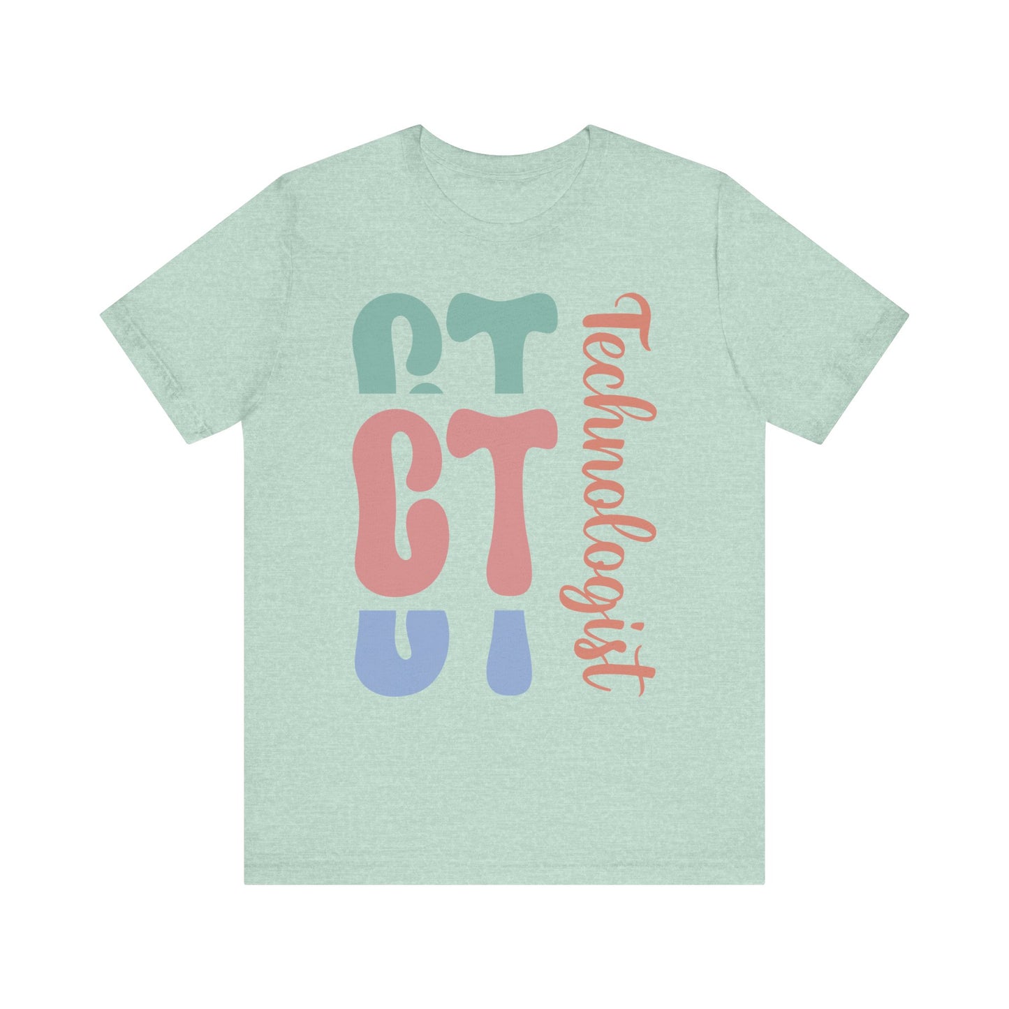 Unisex CT Technologist Pastel Short Sleeve Tee