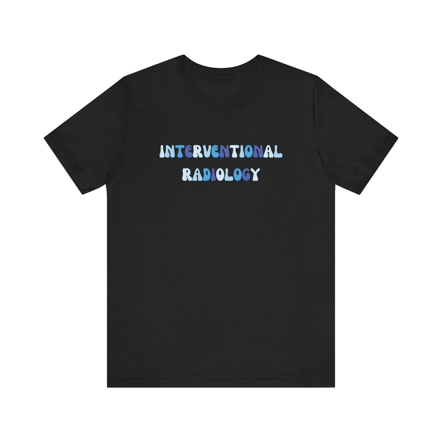 BLUE BUBBLE - INTERVENTIONAL RADIOLOGY - Short Sleeve Tee Unisex