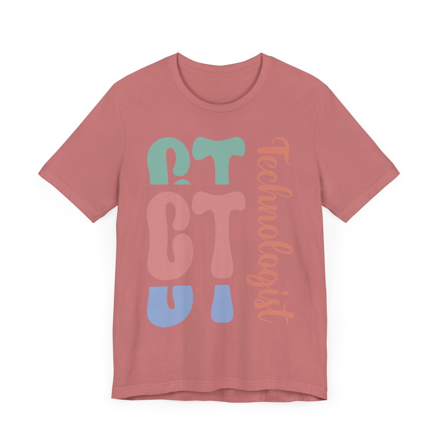 Unisex CT Technologist Pastel Short Sleeve Tee