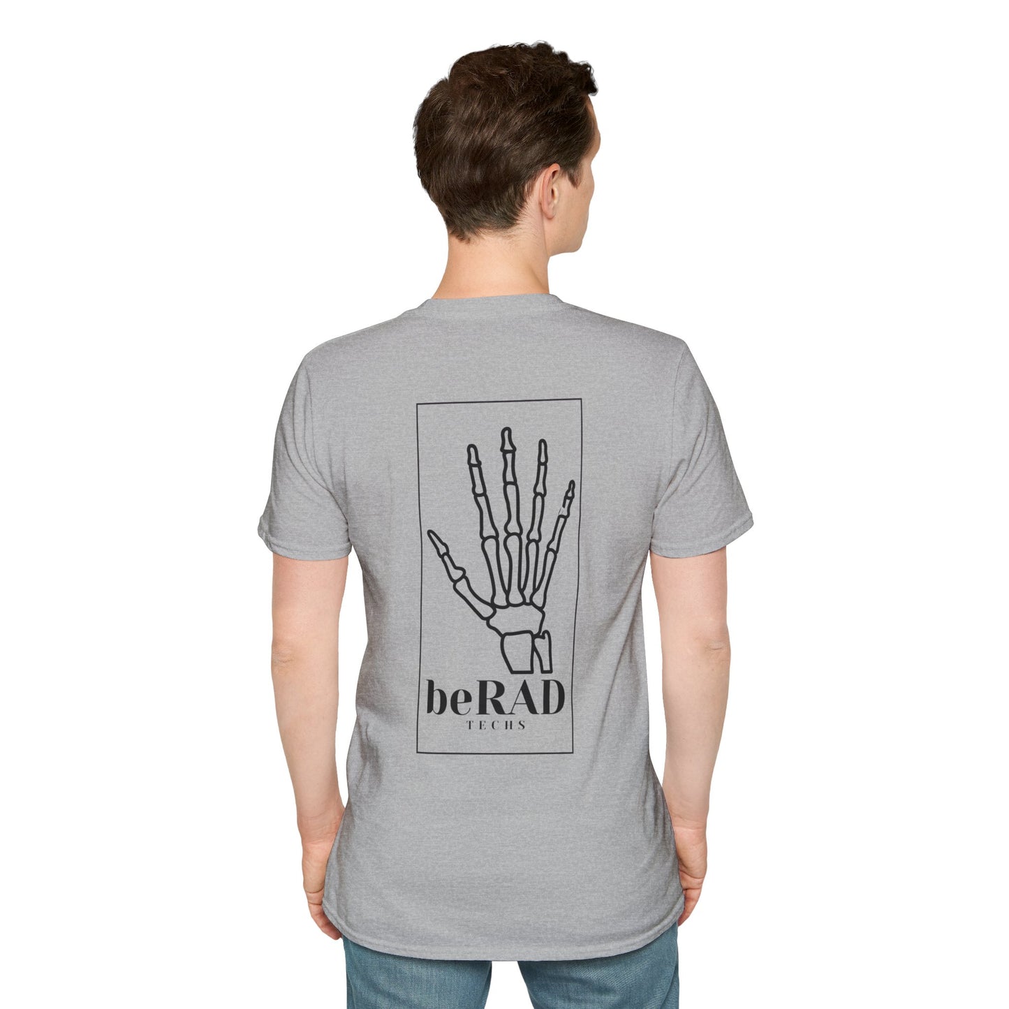 Research MRI Technologist Skeleton Hand tee