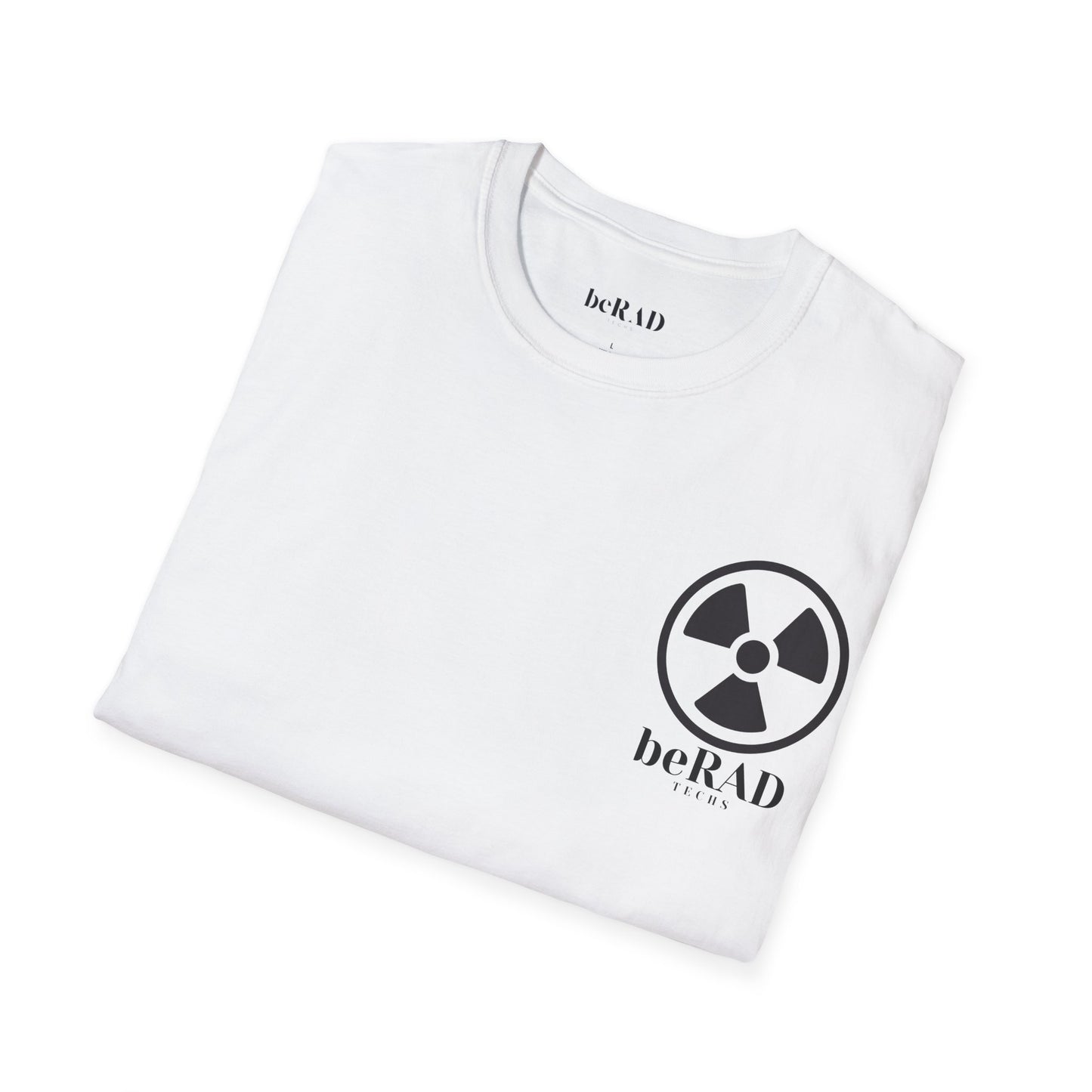 beRAD techs radiation symbol Unisex Softstyle T-Shirt