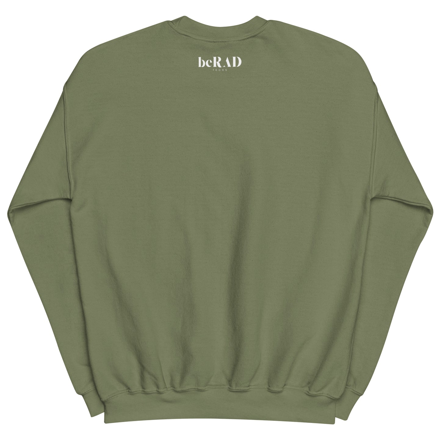 Embroidered Front Green Radiology Unisex Sweatshirt